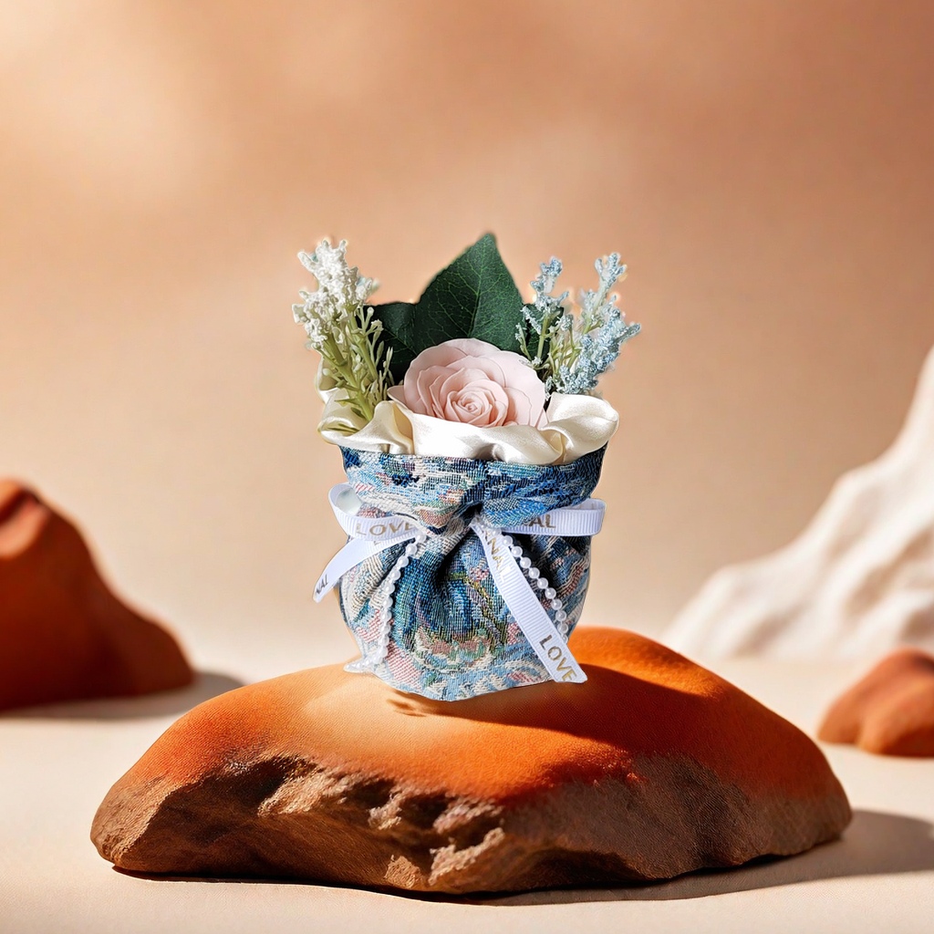 工艺品花盛家居香包婚礼伴手礼香氛花束香囊纯植物除臭去异味香袋批发 产品图