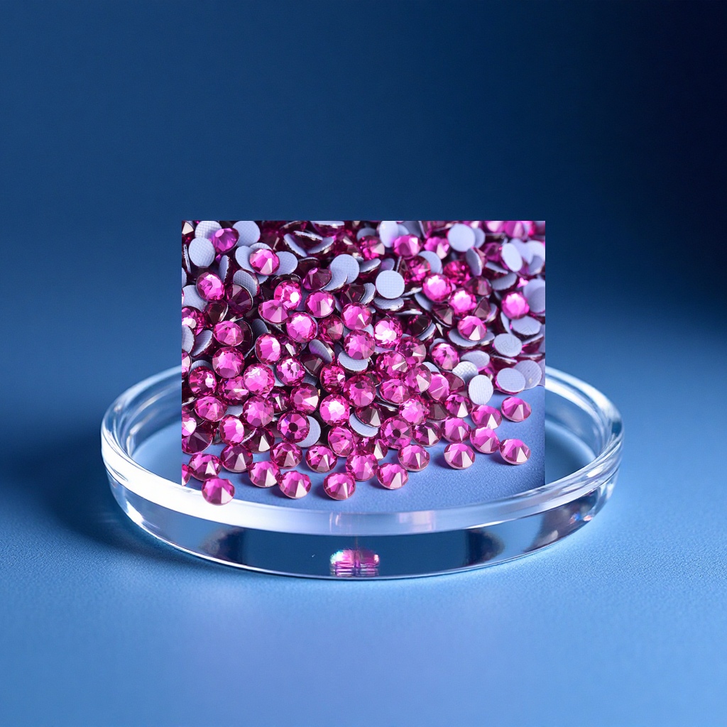 Wholesale of high-quality cross-border eight or eight small imitation Chinese flat-bottomed diamond, glass and crystal diamond diy nail art accessories Application Scenario