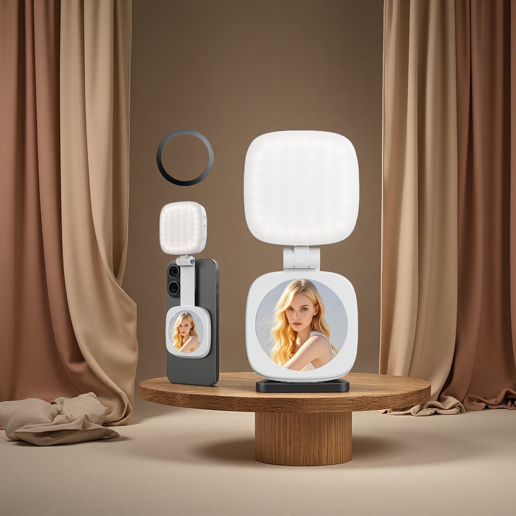 Tripod photography fill light, live streaming light, beauty light, keyboard integrated DY-06