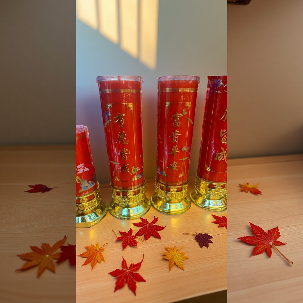 Butter candle, smokeless butter candle, butter lamp candle Specification image