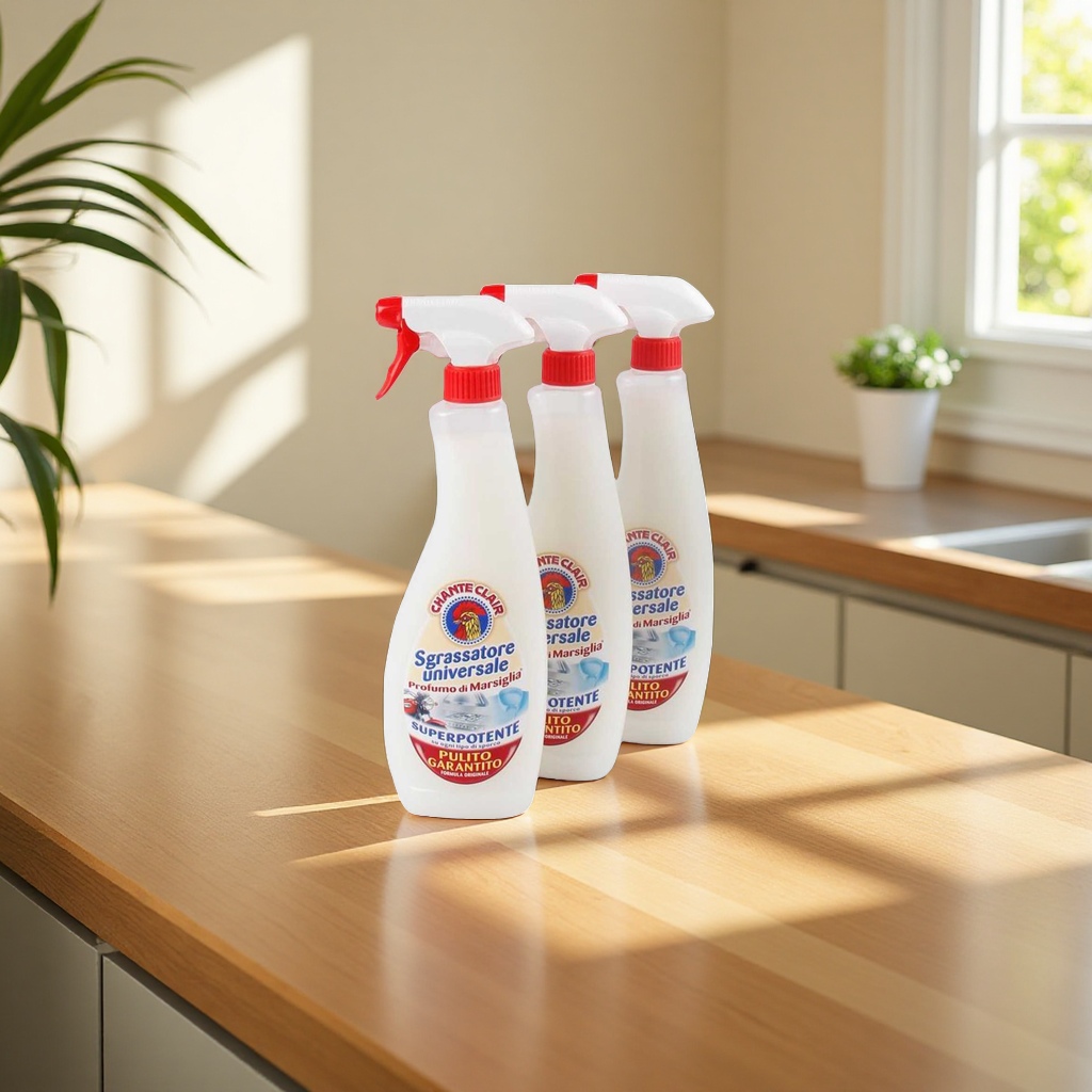 Kitchen cleaner, powerful oil stain remover, efficient cleaning and odor removal, household cleaner details Picture