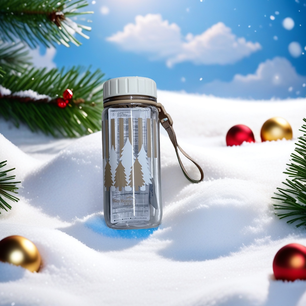 Plastic cups, large-capacity high-temperature resistant household cups, transparent water cups, daily necessities, no 500ml HC-5761-1003 details Picture