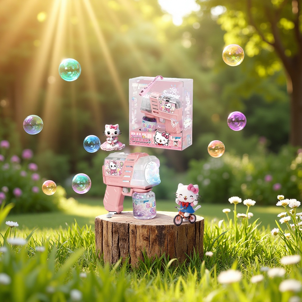 Bubble machine, children's summer cartoon bubble water, bubble machine, bubble water 165852970