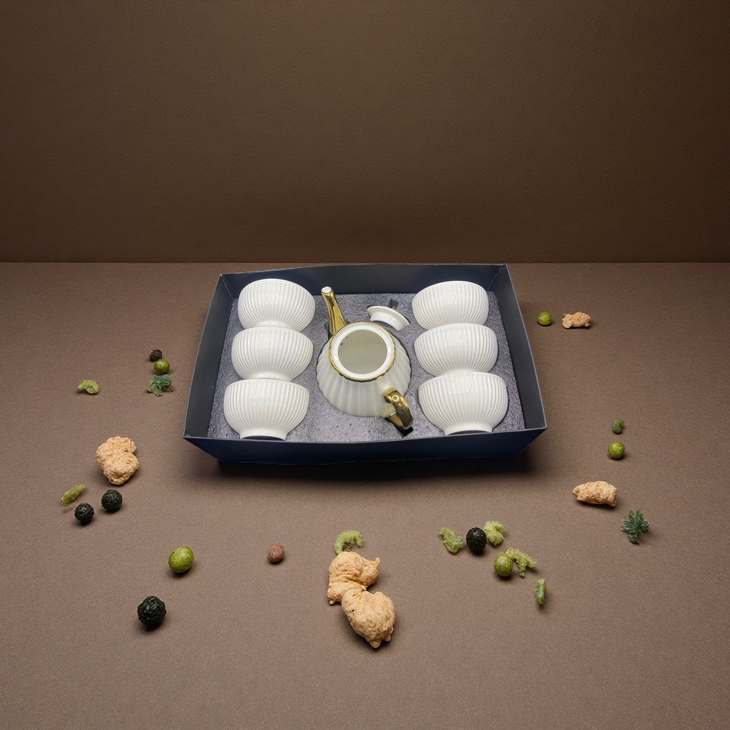 European-style ceramic Western tableware set, a combination of high-end household and restaurant bone China tableware Item Picture