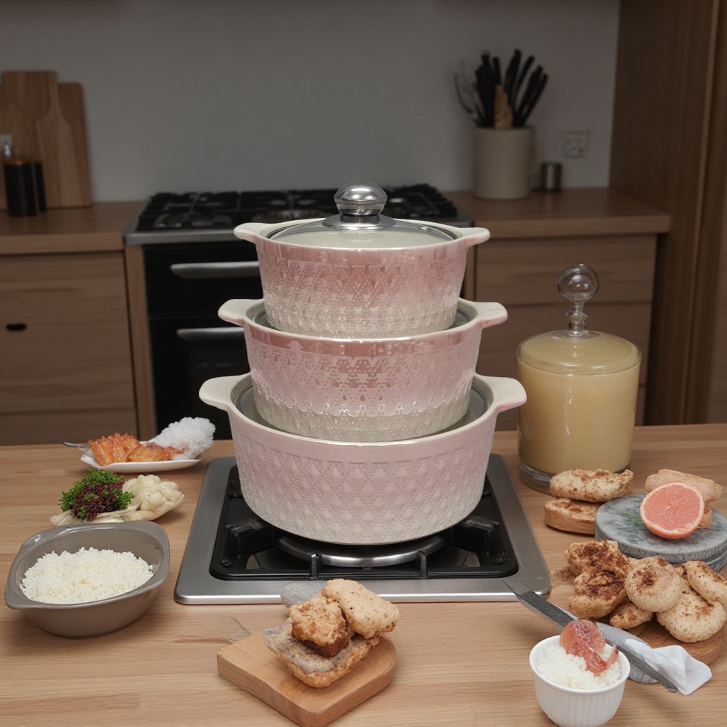 Ceramic soup pot, household large-capacity stewing pot, 1.5L healthy uncoated soup pot Specification image