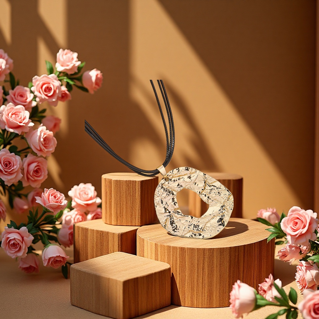 毛衣链女时尚锁骨链简约金属项链轻奢设计感可定制个性项链产品图