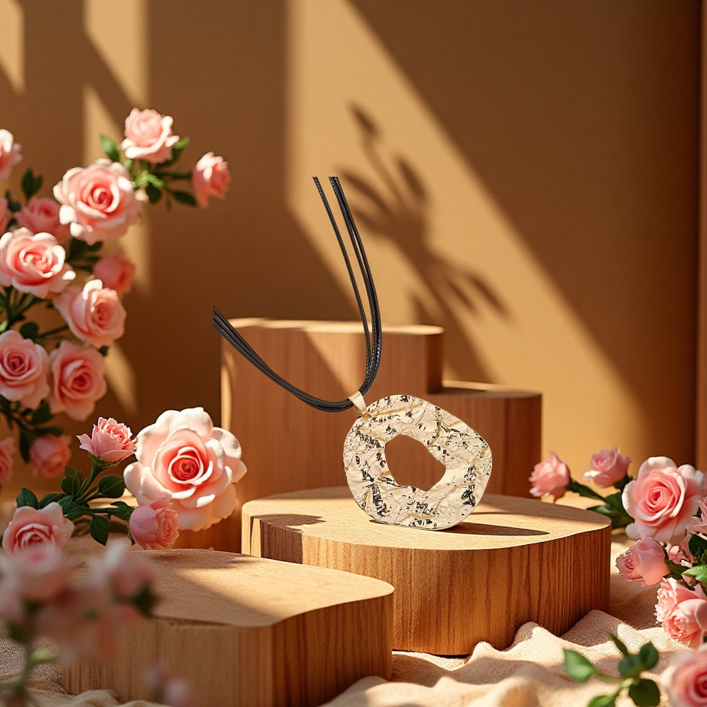 毛衣链女时尚锁骨链简约金属项链轻奢设计感可定制个性项链