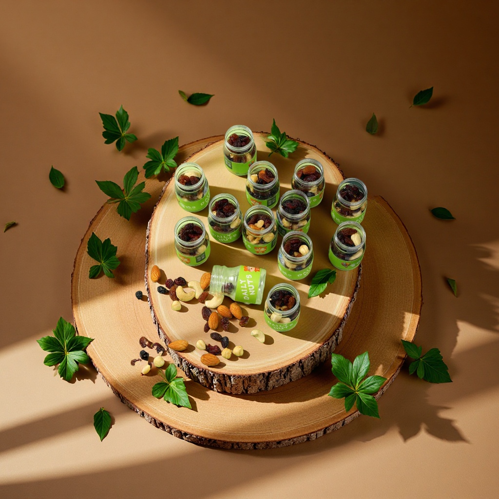 Daily nut and nut mixed nutritious breakfast ready-to-eat snack 100g pack details Picture