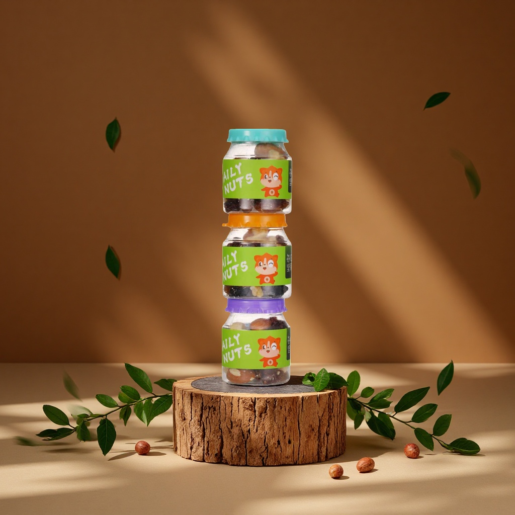 Daily nut and nut mixed nutritious breakfast ready-to-eat snack 100g pack Application Scenario