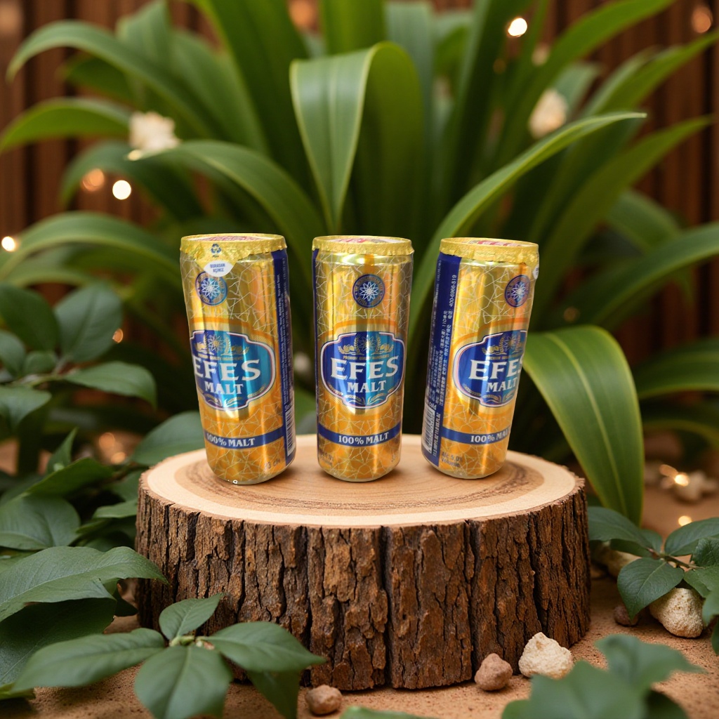 Turkish Effie Yellow Beer, with a refreshing taste and classic flavor, is an imported beer details Picture