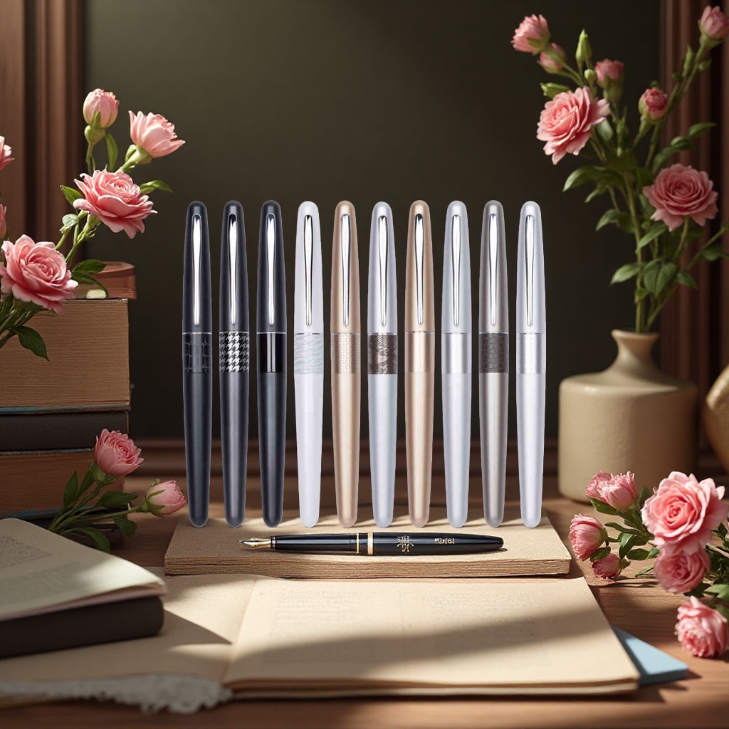 日本百乐05钢笔 黑色经典款 书写顺滑耐用