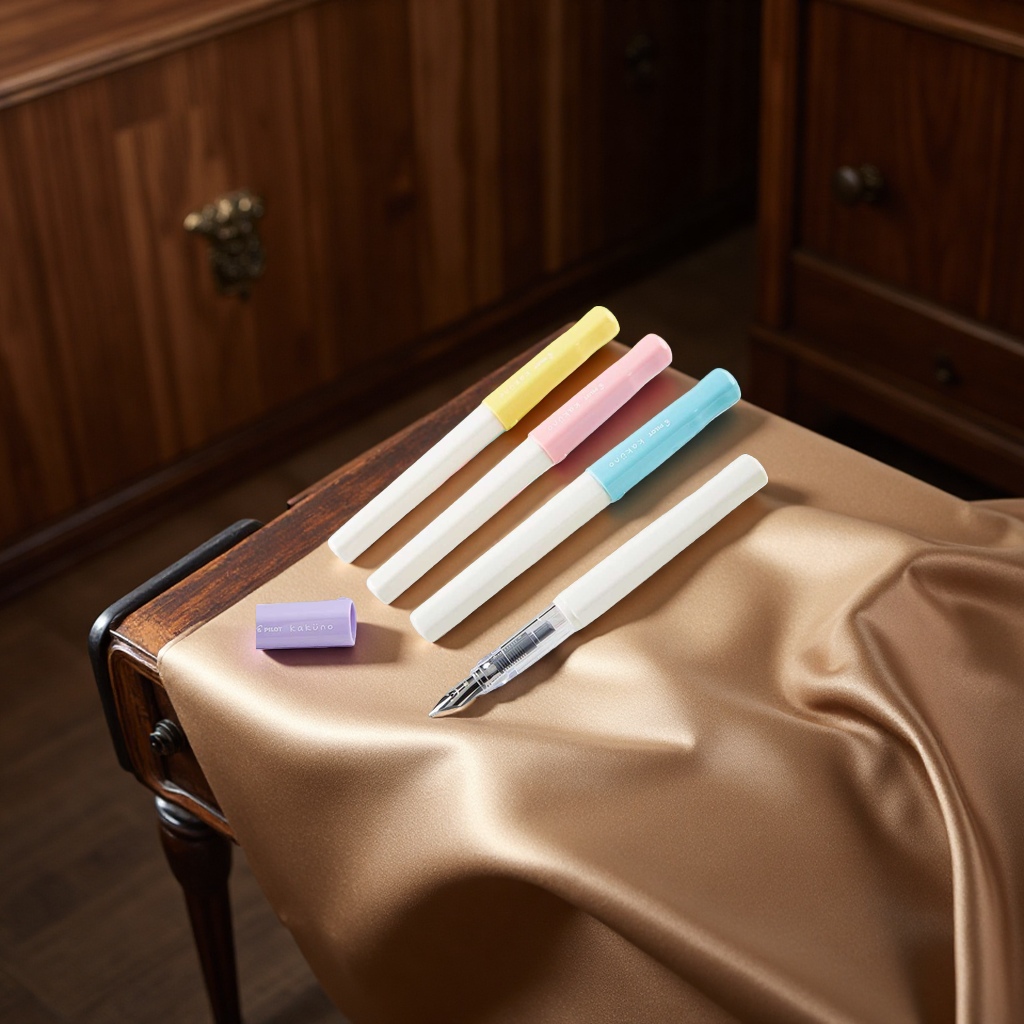 百乐经典钢笔黑色笔杆书写流畅耐用办公用笔