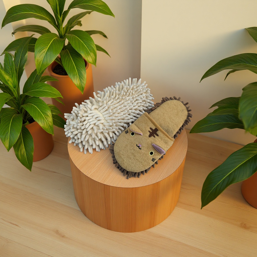 Lazy broom shoes, multi-functional cleaning tools, household mops, floor mopping wonders Application Scenario