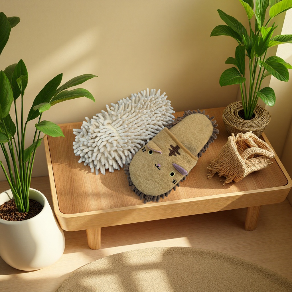 Lazy broom shoes, multi-functional cleaning tools, household mops, floor mopping wonders Specification image