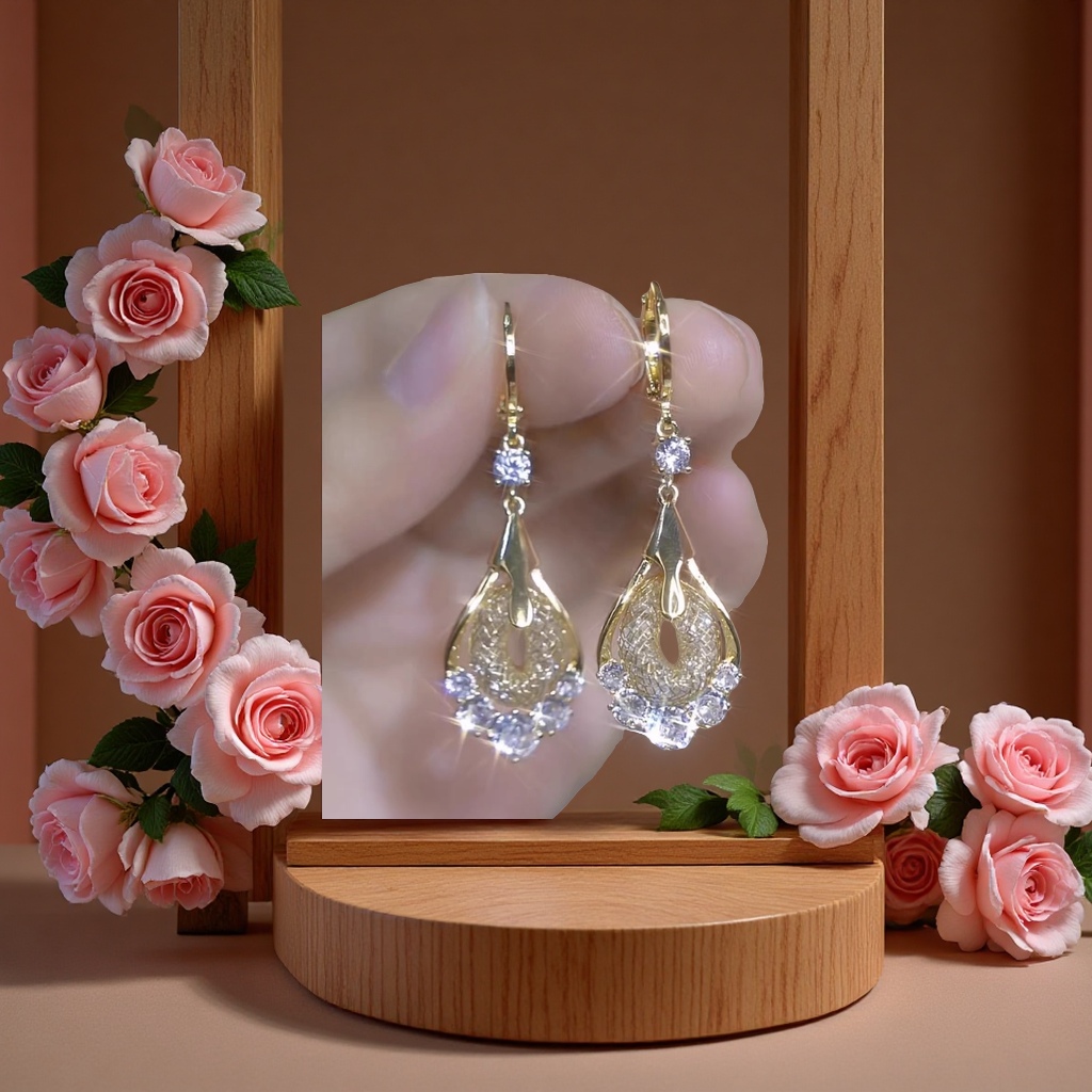 耳钩女时尚简约金属耳钉日常佩戴女式耳环小耳钉女生耳饰