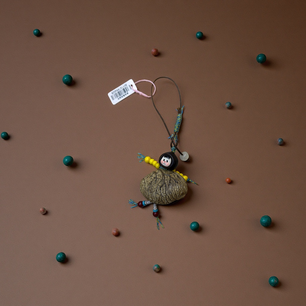 果壳摇铃项链时尚饰品可爱挂件潮流配饰