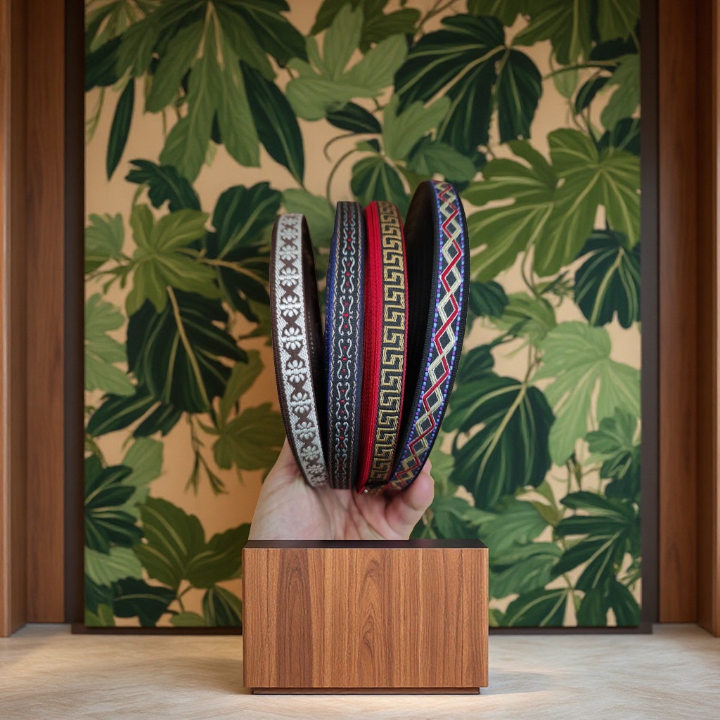 提花织带装饰缝纫带 时尚个性面料辅料 精美刺绣带子