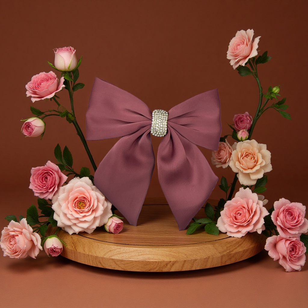 粉色蝴蝶韩版时尚发夹女可爱发饰日常造型美妆配件