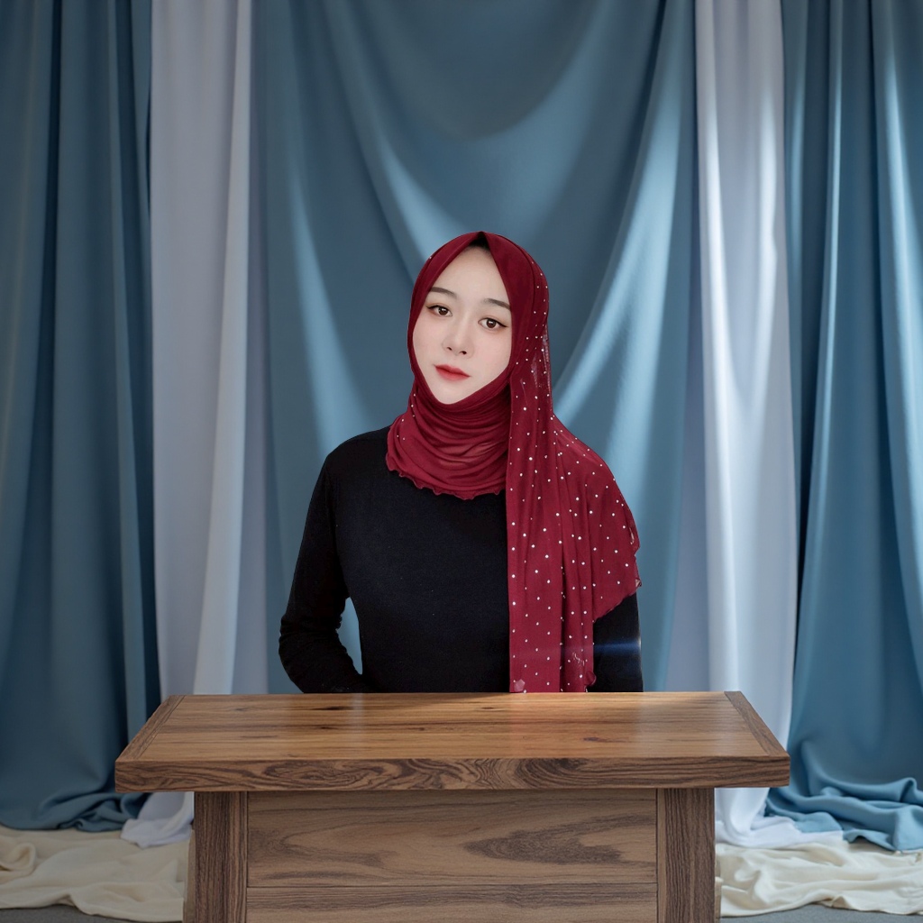 The Muslim Headscarf Is Made Of Pure Cotton, Breathable And Comfortable, And Is Suitable For Women To Wear Daily details Picture