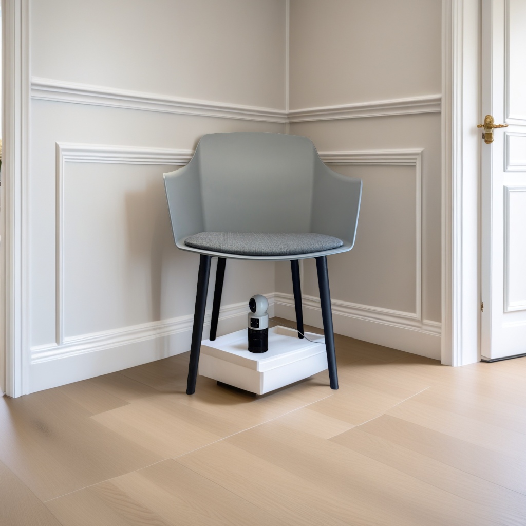 舒适办公椅 人体工学设计 加厚海绵坐垫 静音轮椅 可调节高度 简约现代风