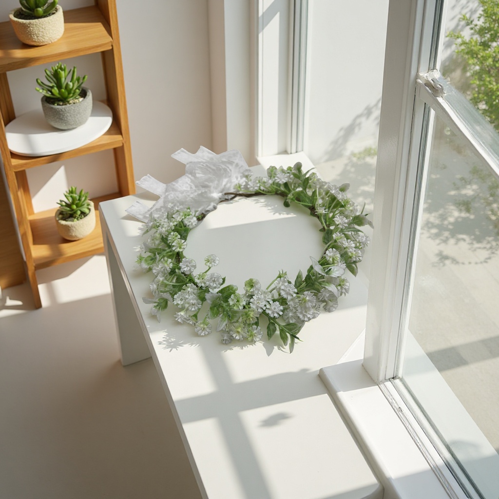 Jialan Lanhuan Factory's simulated starry sky headband headband for women is a fashionable forest-style photo accessory that goes well with all kinds of outfits Specification image