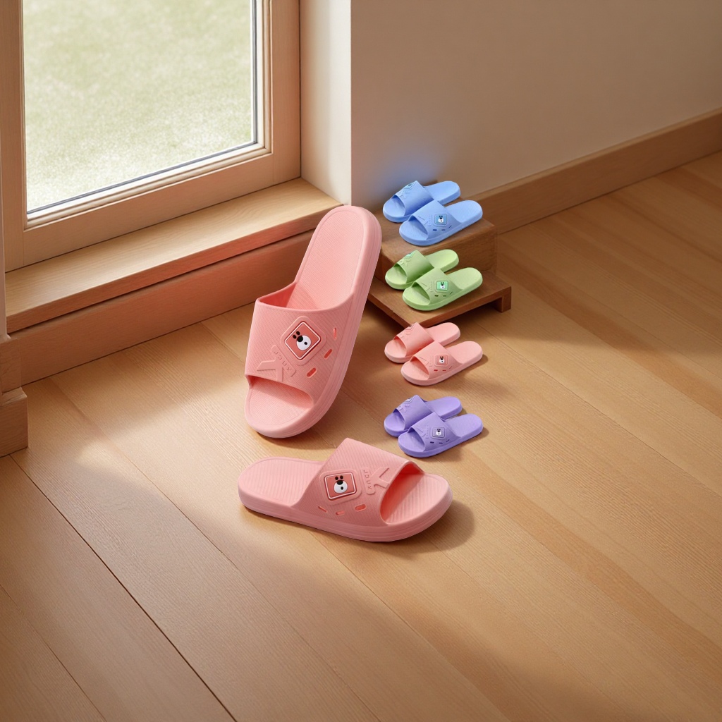 Home shoes, plastic slippers, anti-slip soft soles, comfortable and breathable indoor slippers detail image 2