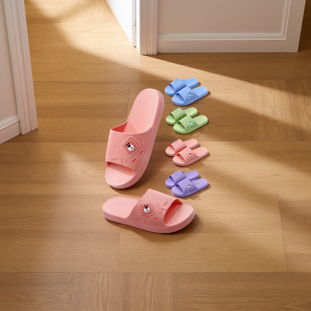 Home shoes, plastic slippers, anti-slip soft soles, comfortable and breathable indoor slippers detail image 4