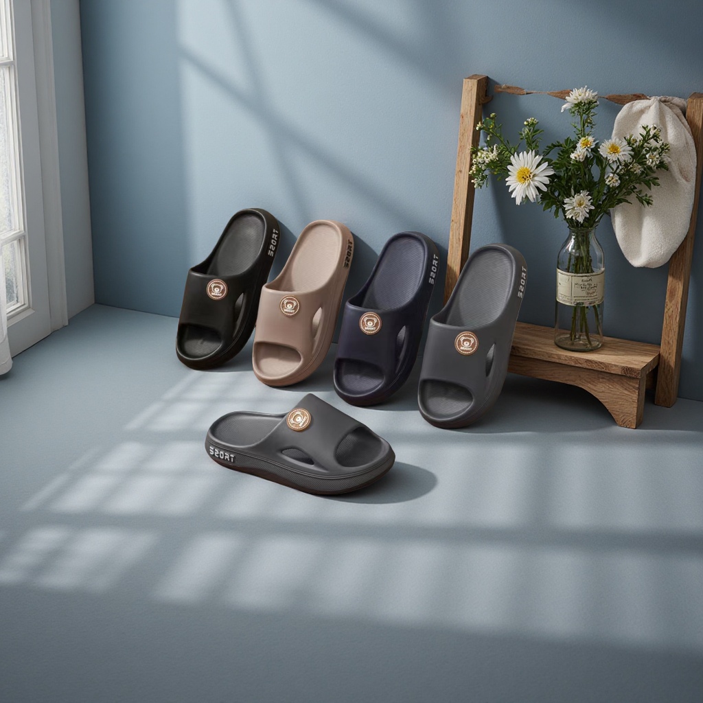 Men's cool slippers, breathable, comfortable and casual shoes, new summer men's shoes Application Scenario