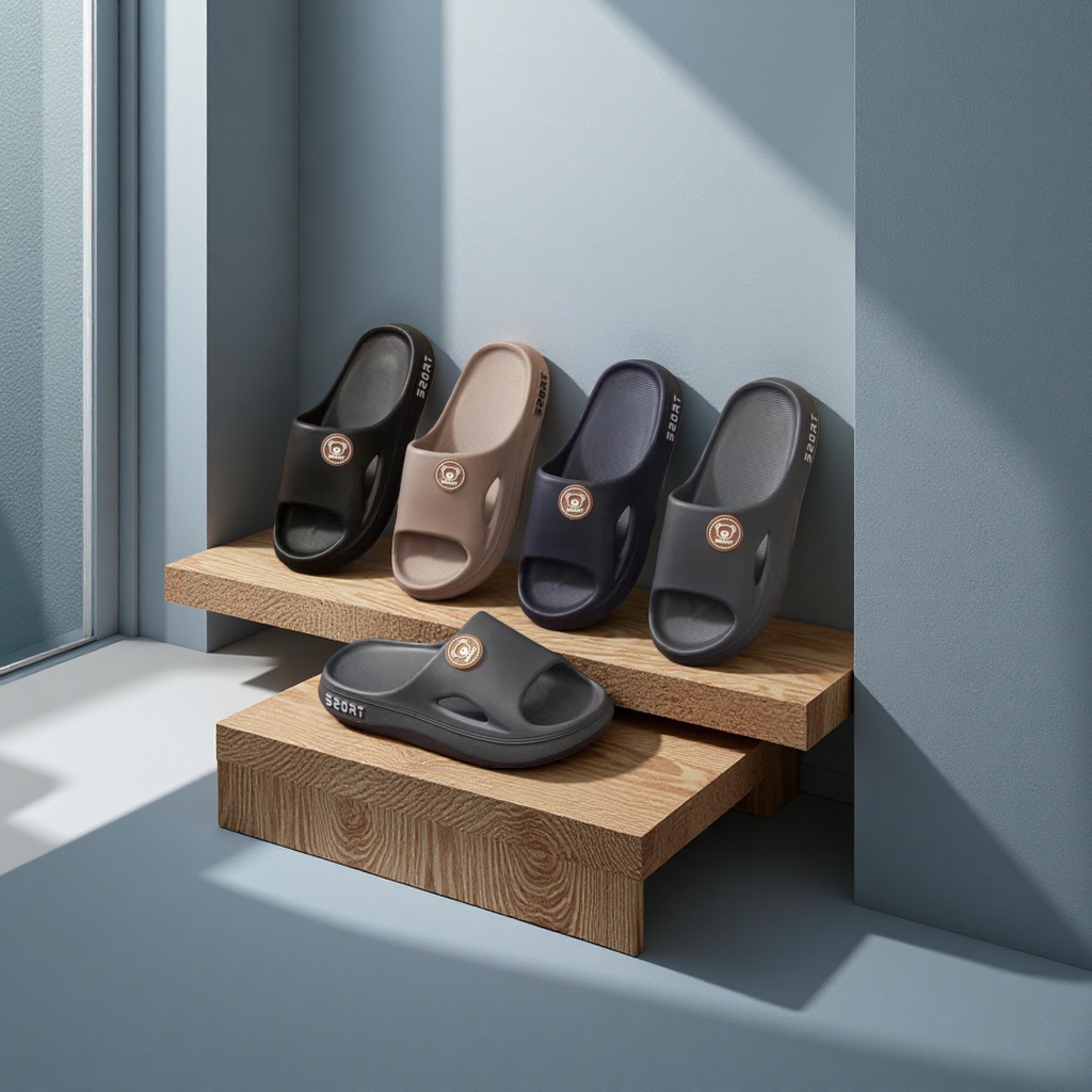 Men's cool slippers, breathable, comfortable and casual shoes, new summer men's shoes Specification image