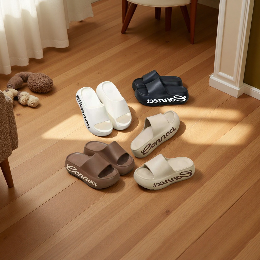 Classic men's cool slippers, breathable, comfortable and anti-slip casual shoes details Picture