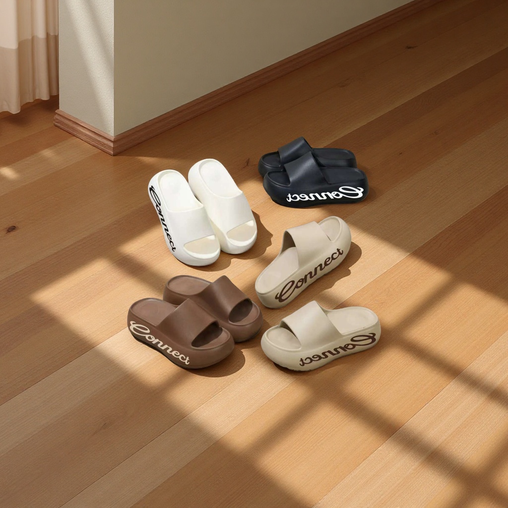 Classic men's cool slippers, breathable, comfortable and anti-slip casual shoes