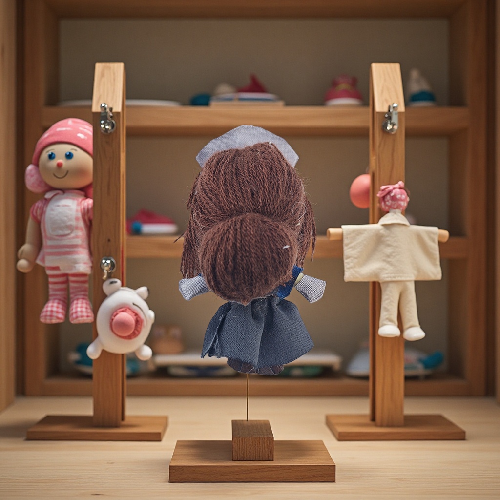 Nurse's original fifth sequence cotton thread doll, Voodoo doll, Fudu doll, export version, all handmade details Picture
