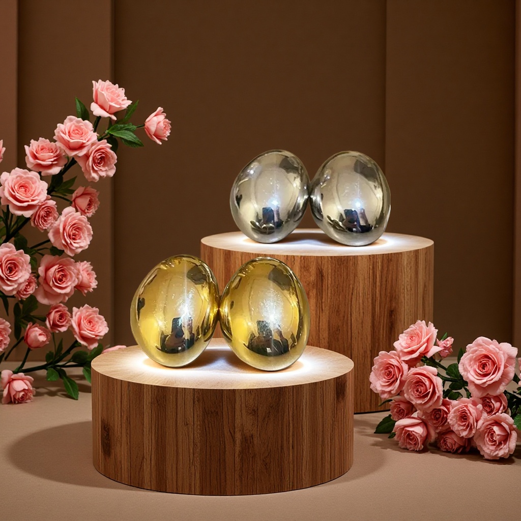 耳环欧美夸张不规则椭圆耳环女小众简约新款潮耳钉个性金属风耳饰批发 