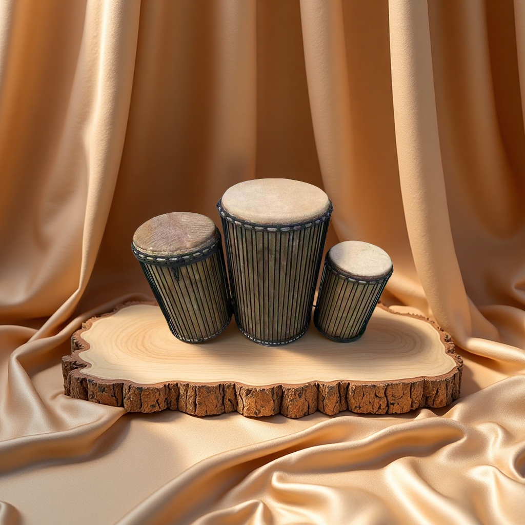 进口西非手鼓墩墩鼓打击乐器