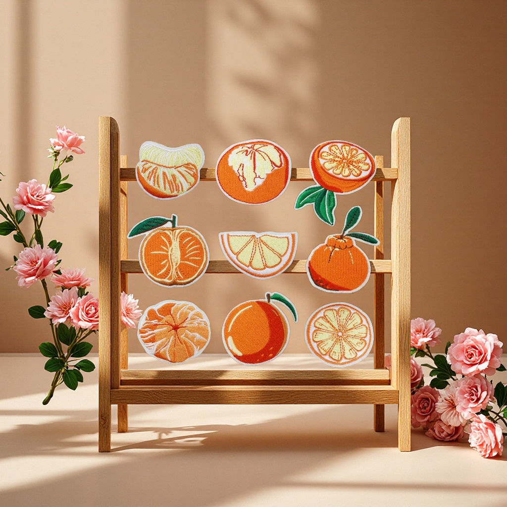 刺绣标服装辅料定制印花贴布装饰配件