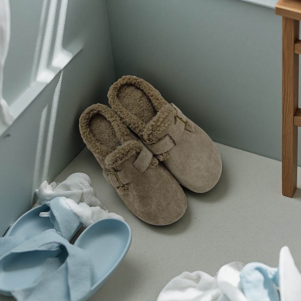 Anti-slip bathroom slippers, thickened soft soles, comfortable and breathable for home use, men's and women's styles