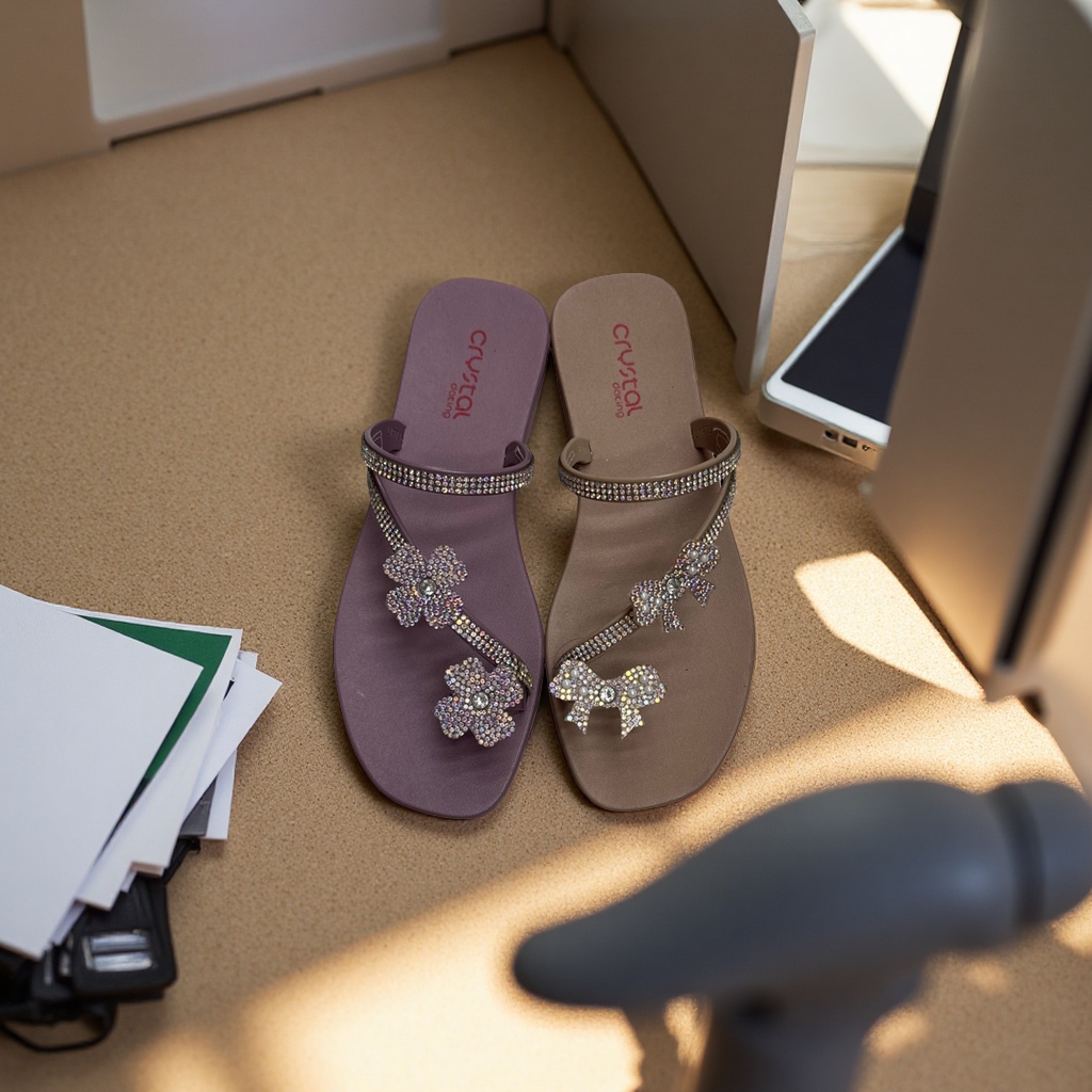 Flip-flop anti-slip bathroom soft-soled slippers for home comfort and breathability Specification image