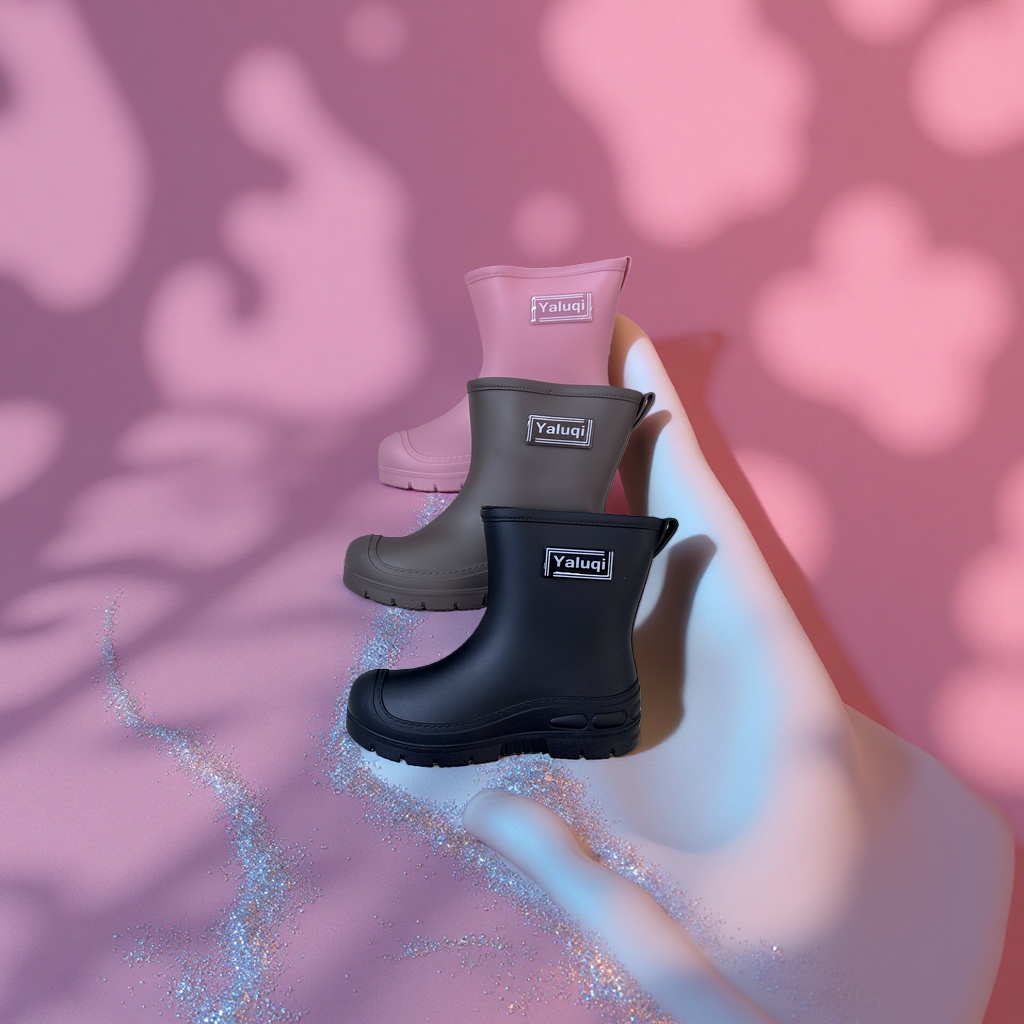 Rain boots are anti-slip and wear-resistant. Outdoor hiking waterproof boots are suitable for both men and women Specification image