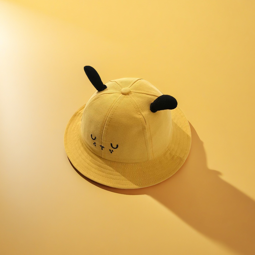 韩版加厚渔夫帽耳朵设计时尚休闲男款帽子