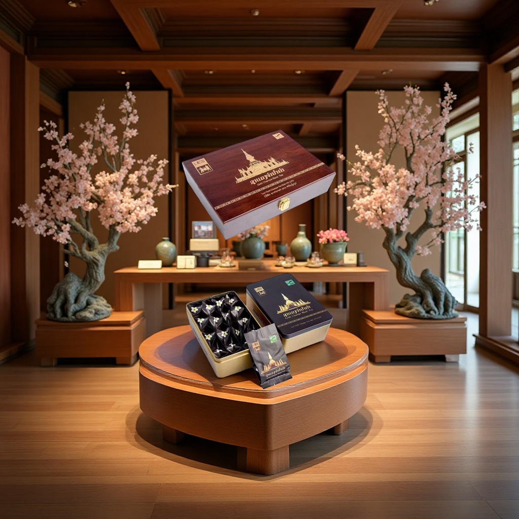 老挝金占芭古树红茶 陈香醇厚浓稠茶汤原叶冲泡