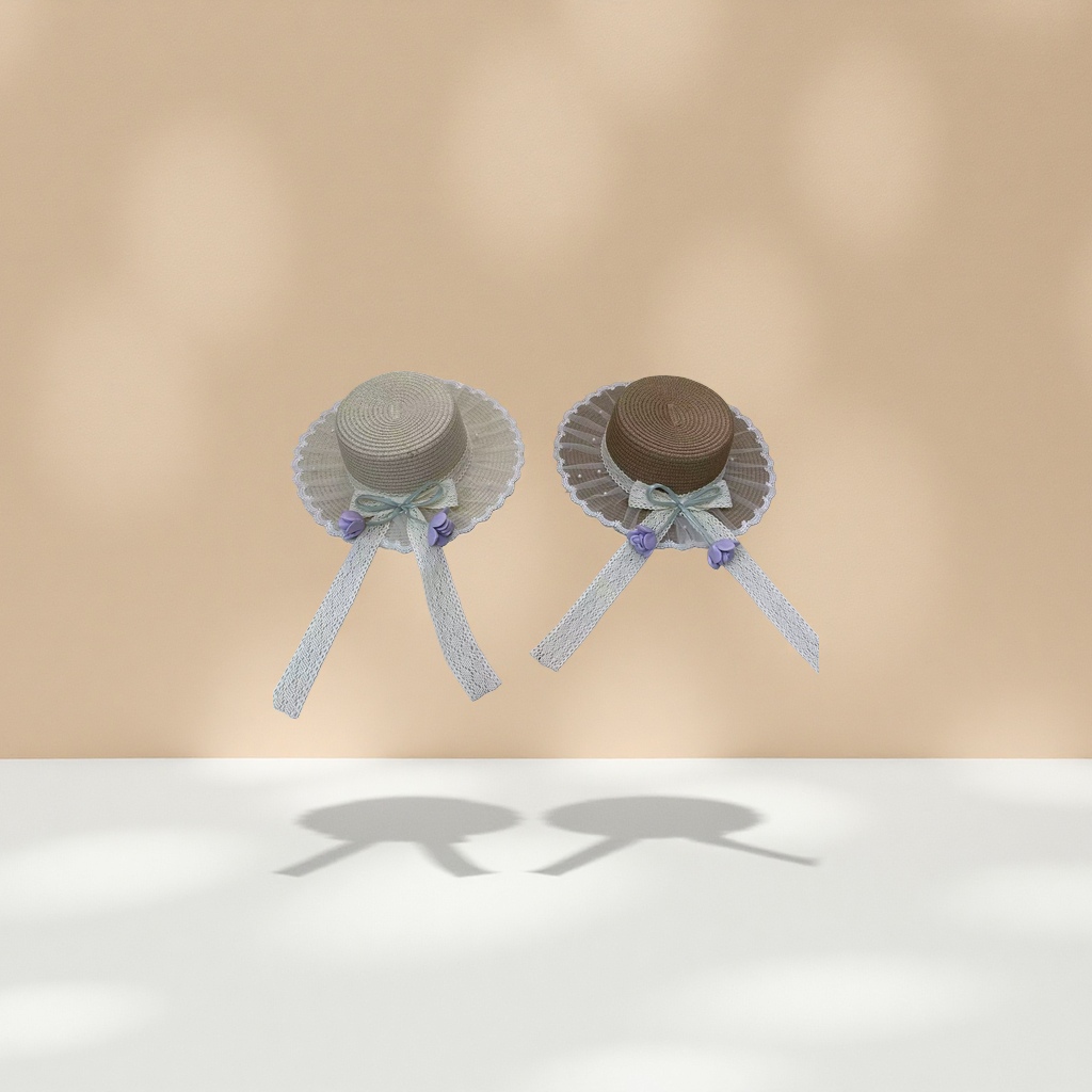 Wholesale women's straw hats, breathable sun hats, new summer women's hats detail image 3