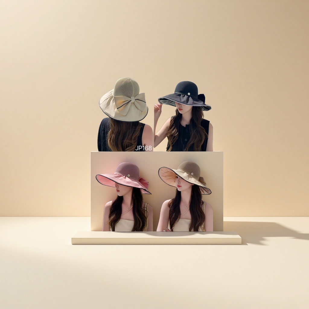 Ladies' sun hat, breathable, sunshade, wide-brimmed UV protection hat