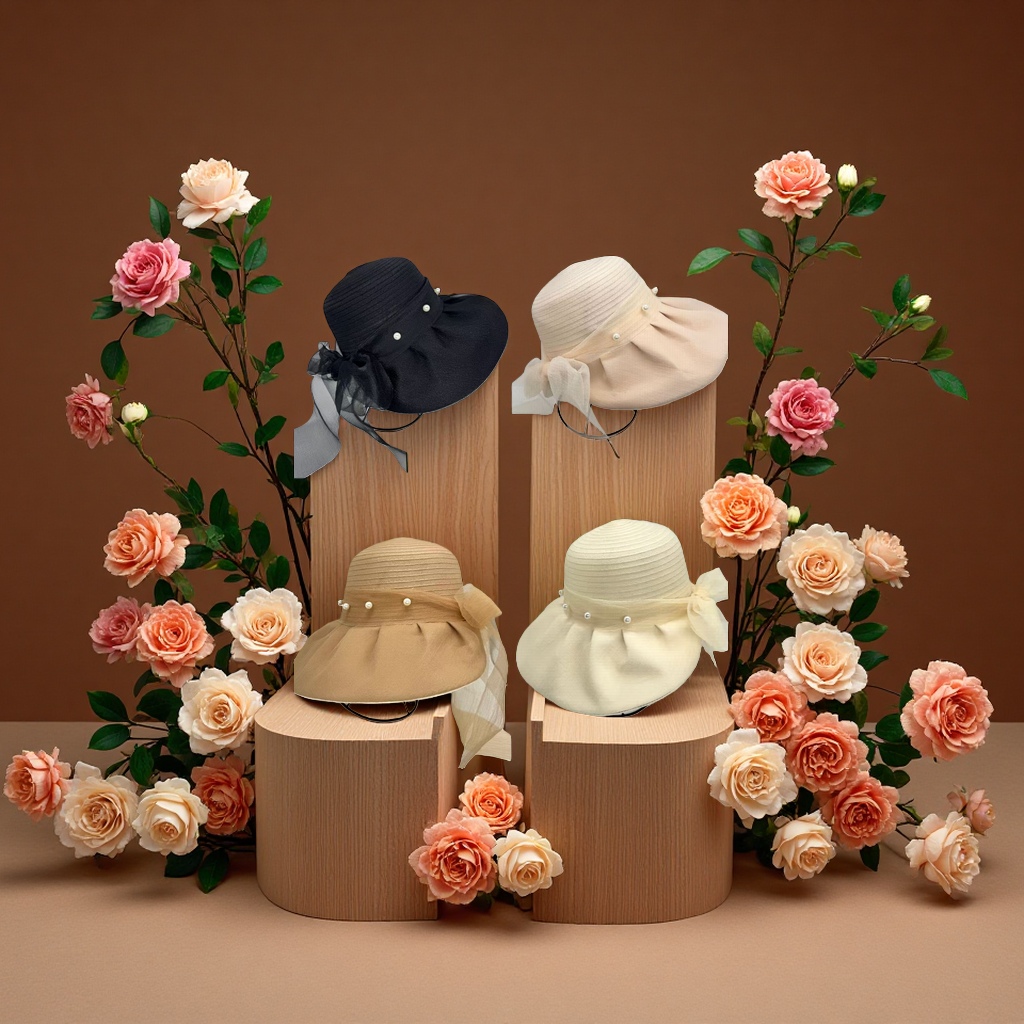 This fashionable and versatile casual hat features a breathable, comfortable and anti-slip design Item Picture