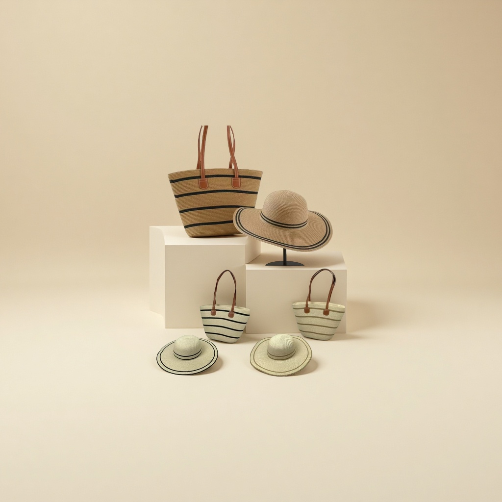 Straw weaving bag, hand-woven women's bag, large-capacity casual single-shoulder bag Item Picture