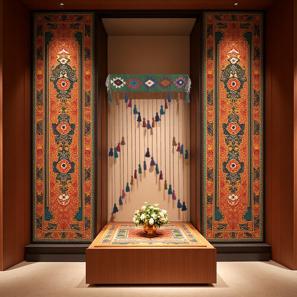 伊朗手工编织挂帘 基利姆挂帘