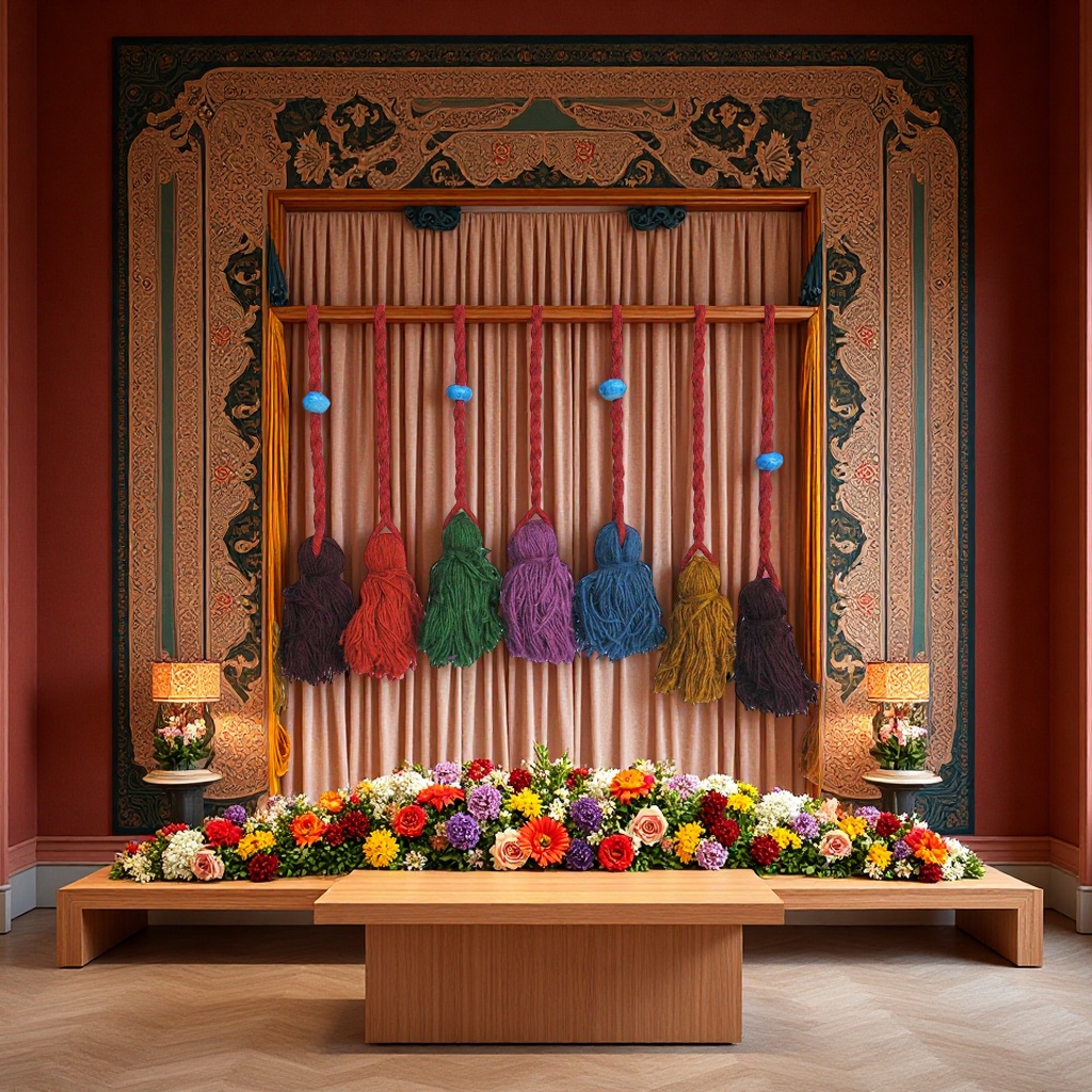 Iranian hand-woven curtains, Kilim curtains Application Scenario