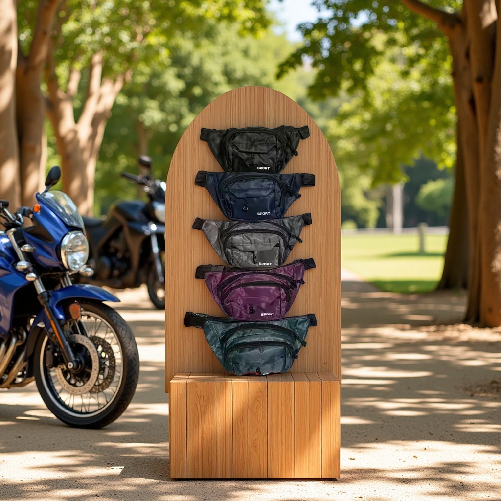 多功能腰包轻便休闲时尚商务通勤男款女款可调节带