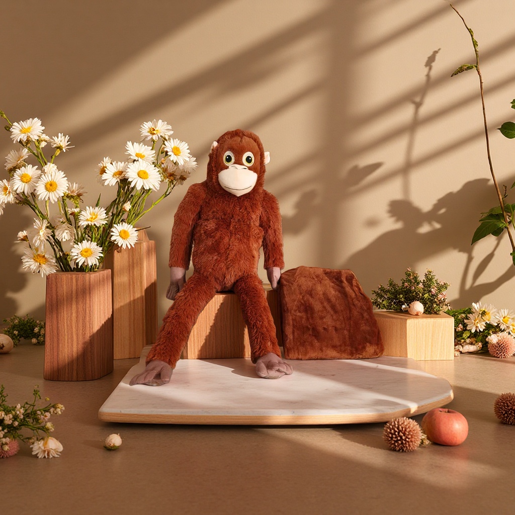 plush toy, cute bear, soft and adorable doll, children 's pillow gift plush Application Scenario