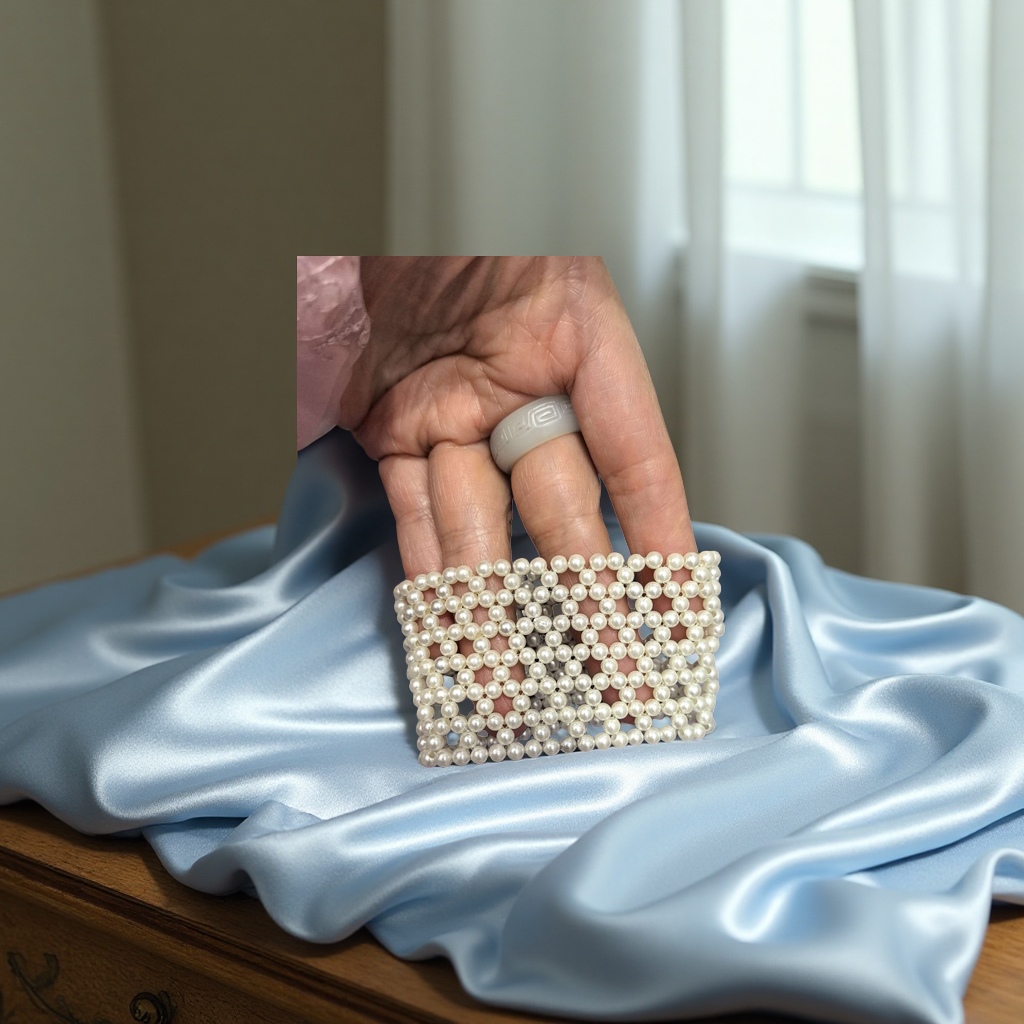 Handcrafted pearl imitation bracelets are elegant, retro and fashionable women's accessories Application Scenario