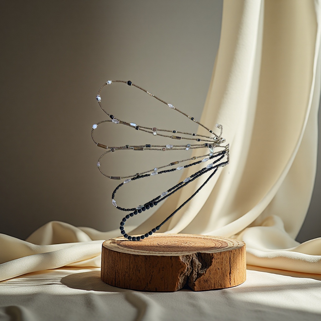 长款项链实物图